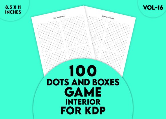 Dots and Boxes Interior for KDP Vol-16 – More Than Just a Classic Game Book