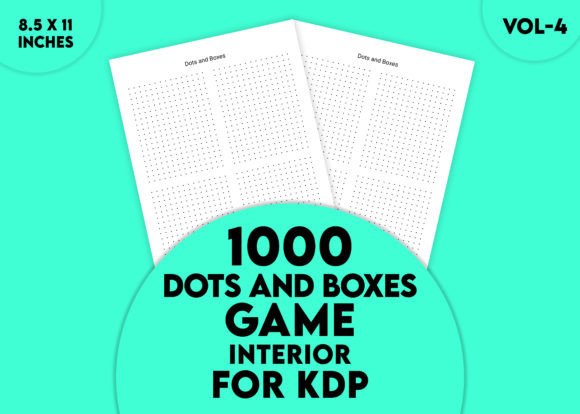 Dots and Boxes Interior for KDP Vol-4: A Thoughtful Tool for Digital Publishing and Play