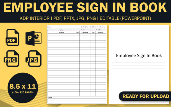 Employee Sign In Log Book