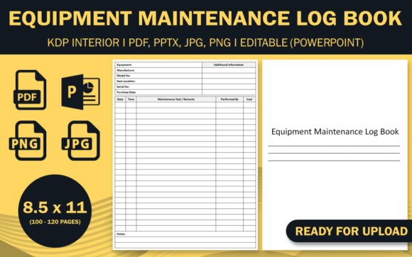 Equipment Maintenance Log Book: Essential Tracking Guide