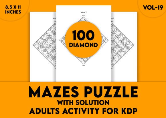 Hard Mazes for Advanced Puzzlers Vol-19: A Deep Dive Into Complex Labyrinth Challenges
