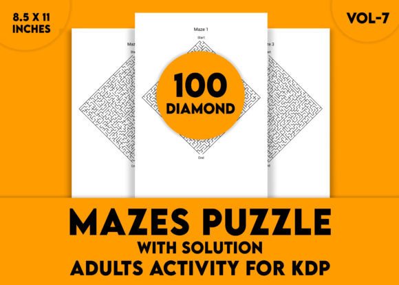Hard Mazes for Advanced Puzzlers Vol-7
