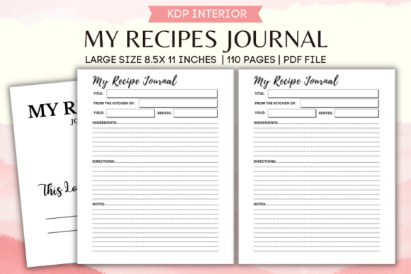 My Recipes Journal: Your Central Hub for Every Dish You Love