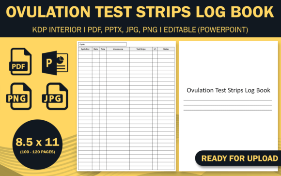 Ovulation Test Strips Log Book: A Practical Tool for Fertility Tracking Success