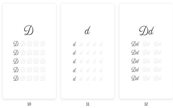 Schönschrift üben a‑Z: A Practical KDP Interior for Handwriting Improvement