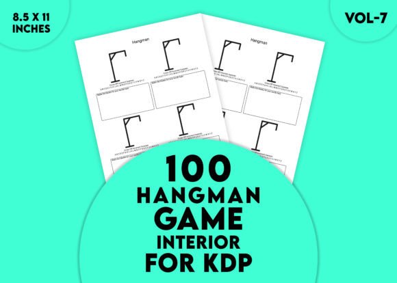 Strategic Use of Hangman Interior for KDP Vol-7 for Smart Content Creation
