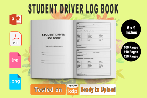 Student Driver Log Book KDP Interior: A Practical Guide