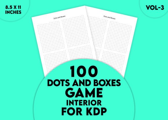 The Strategic Appeal of Dots and Boxes Interior for KDP Vol-3 in Modern Publishing